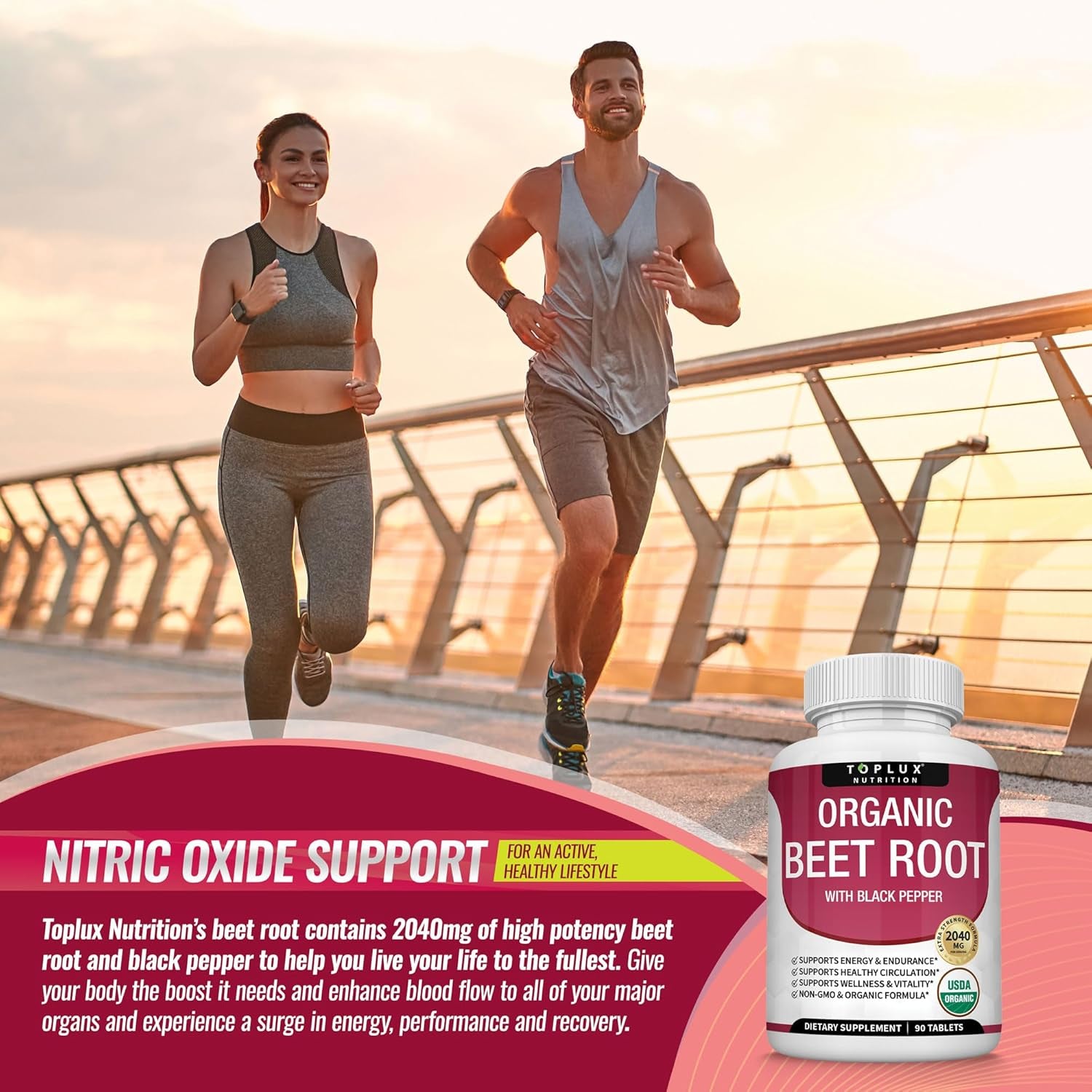 Organic Beet Root Powder Tablets